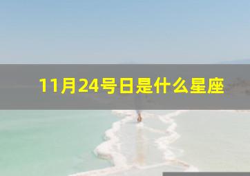 11月24号日是什么星座