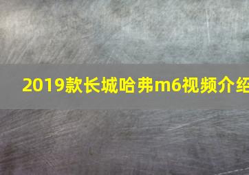 2019款长城哈弗m6视频介绍