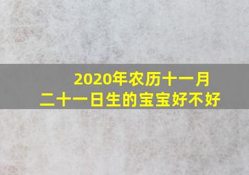 2020年农历十一月二十一日生的宝宝好不好