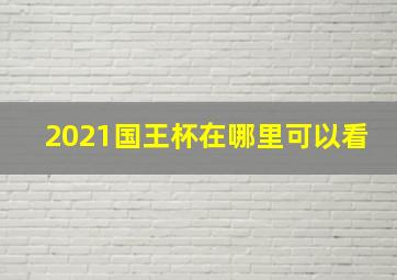 2021国王杯在哪里可以看