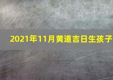 2021年11月黄道吉日生孩子