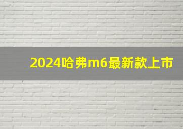 2024哈弗m6最新款上市