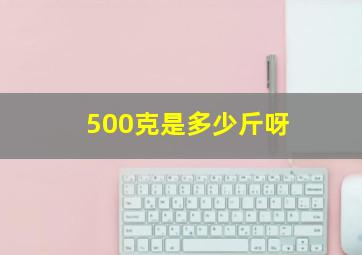 500克是多少斤呀