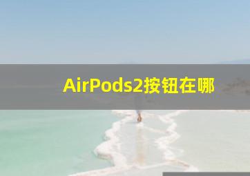 AirPods2按钮在哪