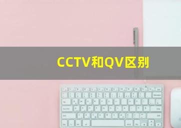 CCTV和QV区别