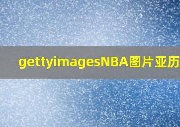 gettyimagesNBA图片亚历山大