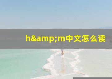 h&m中文怎么读