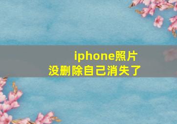 iphone照片没删除自己消失了