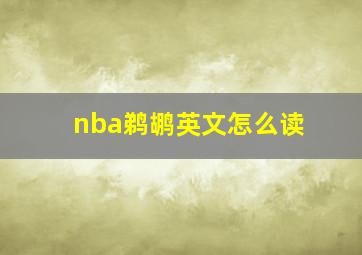 nba鹈鹕英文怎么读