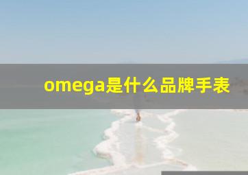 omega是什么品牌手表