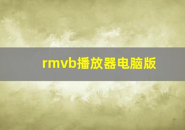 rmvb播放器电脑版