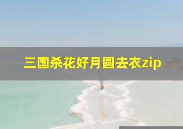 三国杀花好月圆去衣zip