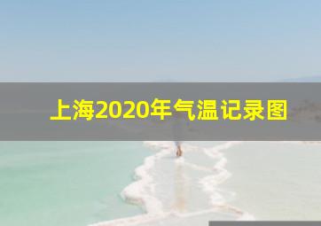 上海2020年气温记录图