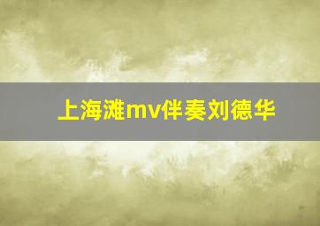 上海滩mv伴奏刘德华