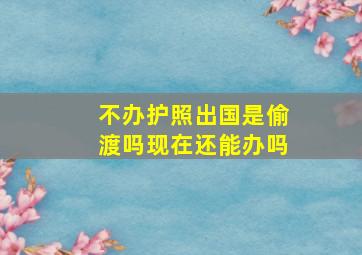 不办护照出国是偷渡吗现在还能办吗