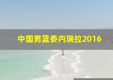 中国男篮委内瑞拉2016