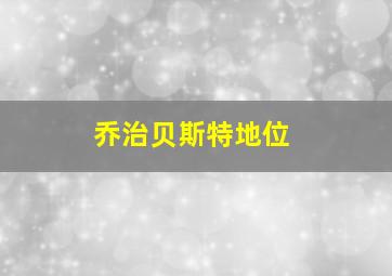 乔治贝斯特地位