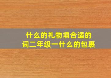 什么的礼物填合适的词二年级一什么的包裹