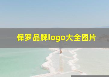 保罗品牌logo大全图片