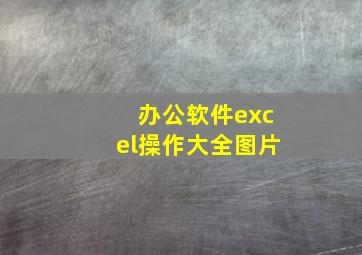 办公软件excel操作大全图片