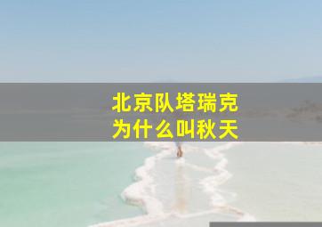 北京队塔瑞克为什么叫秋天