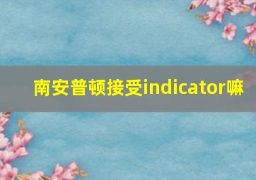 南安普顿接受indicator嘛