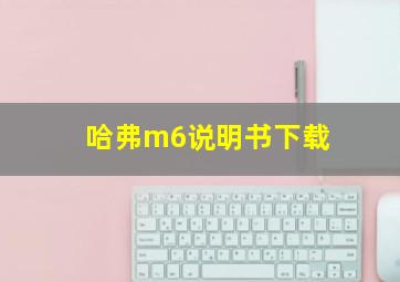 哈弗m6说明书下载