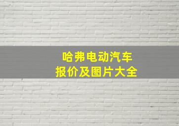 哈弗电动汽车报价及图片大全