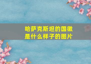 哈萨克斯坦的国徽是什么样子的图片