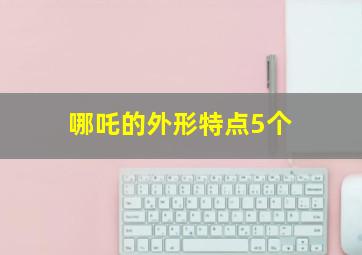 哪吒的外形特点5个