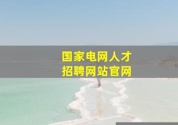 国家电网人才招聘网站官网