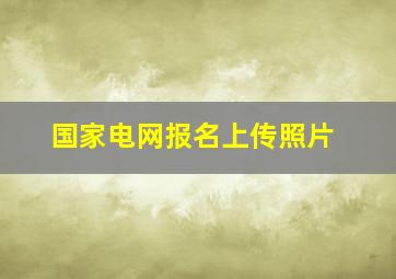 国家电网报名上传照片