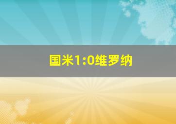 国米1:0维罗纳