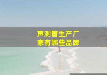 声测管生产厂家有哪些品牌