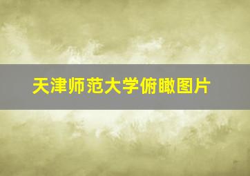 天津师范大学俯瞰图片