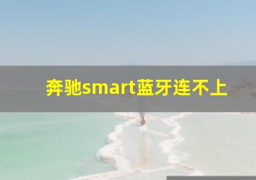 奔驰smart蓝牙连不上