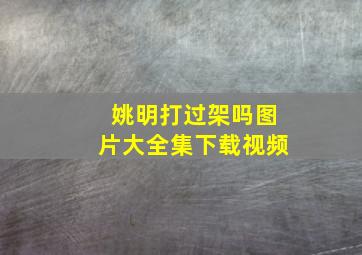 姚明打过架吗图片大全集下载视频