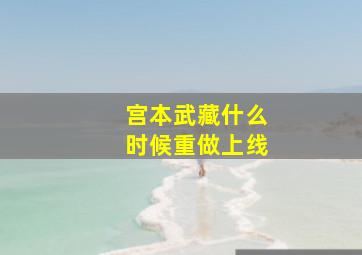 宫本武藏什么时候重做上线