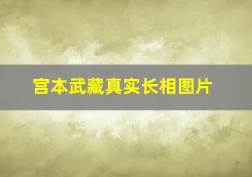 宫本武藏真实长相图片