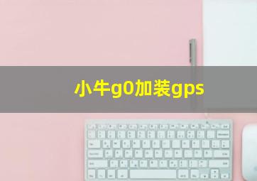 小牛g0加装gps