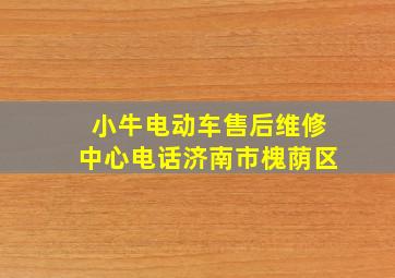 小牛电动车售后维修中心电话济南市槐荫区