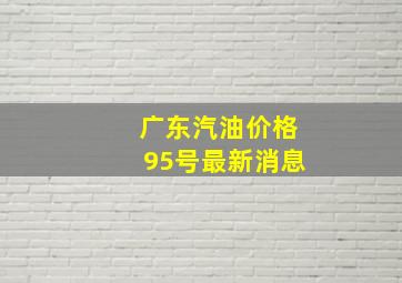 广东汽油价格95号最新消息