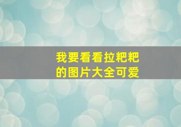 我要看看拉粑粑的图片大全可爱