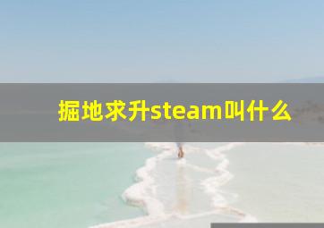 掘地求升steam叫什么