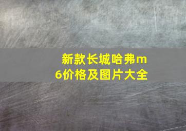 新款长城哈弗m6价格及图片大全