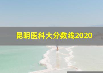 昆明医科大分数线2020