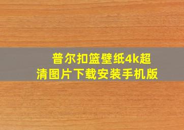 普尔扣篮壁纸4k超清图片下载安装手机版