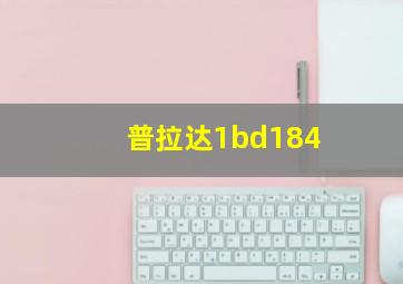 普拉达1bd184