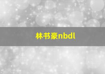 林书豪nbdl