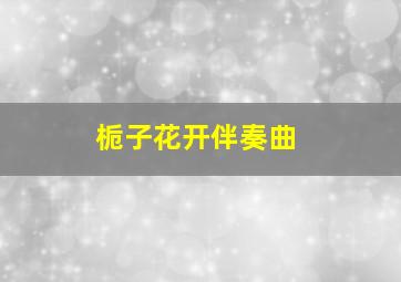 栀子花开伴奏曲